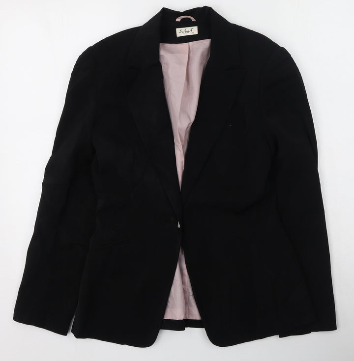 Select Womens Black Jacket Size 10