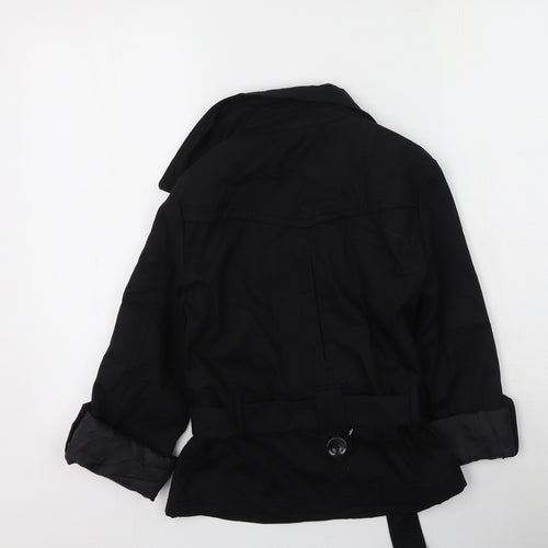 Red Herring Womens Black   Jacket  Size 10