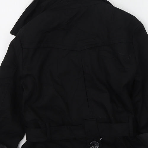 Red Herring Womens Black   Jacket  Size 10