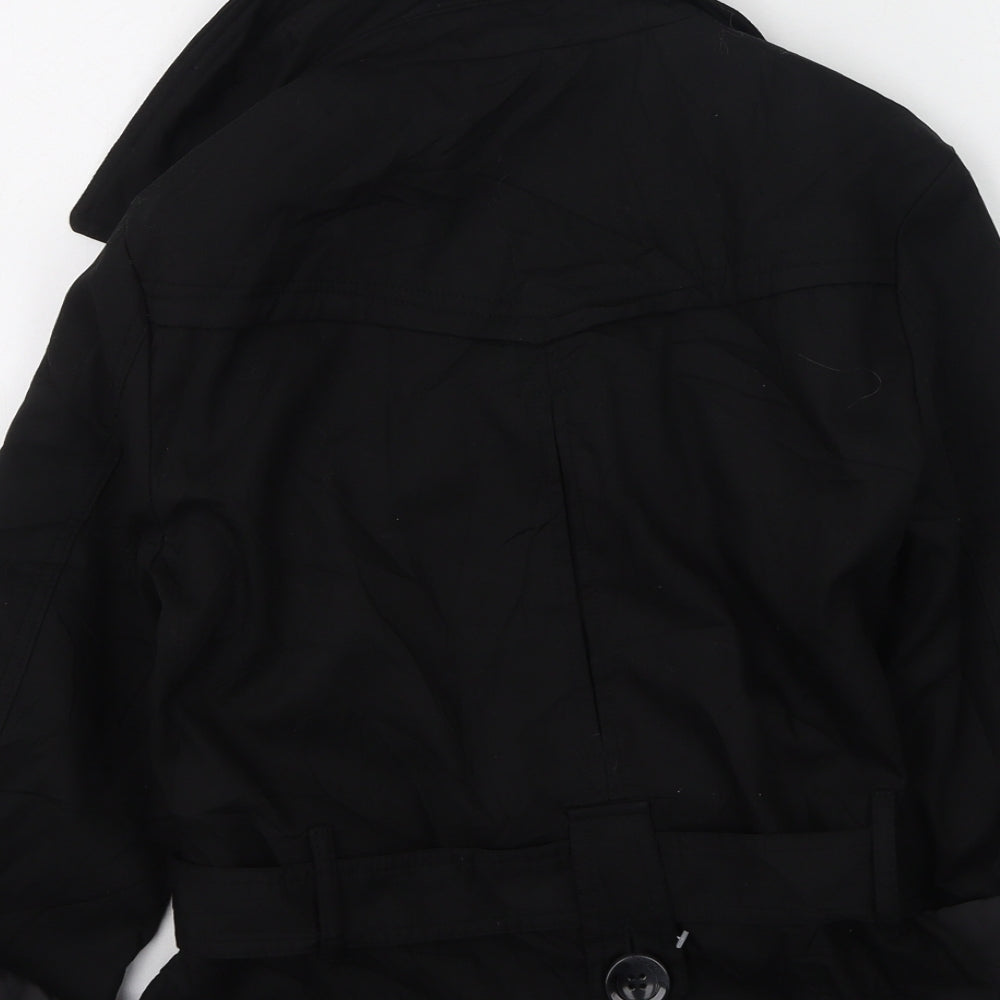 Red Herring Womens Black   Jacket  Size 10