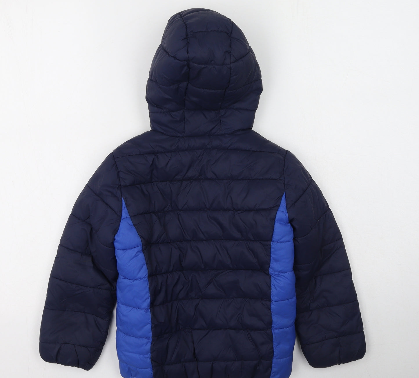 Dunnes Stores Boys Blue   Puffer Jacket Coat Size 5-6 Years