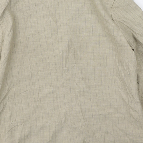 Preworn Womens Beige Striped  Jacket  Size 14