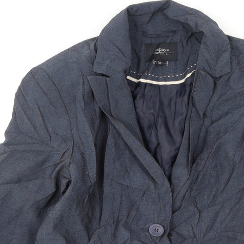 Papaya Womens Blue   Jacket  Size 10