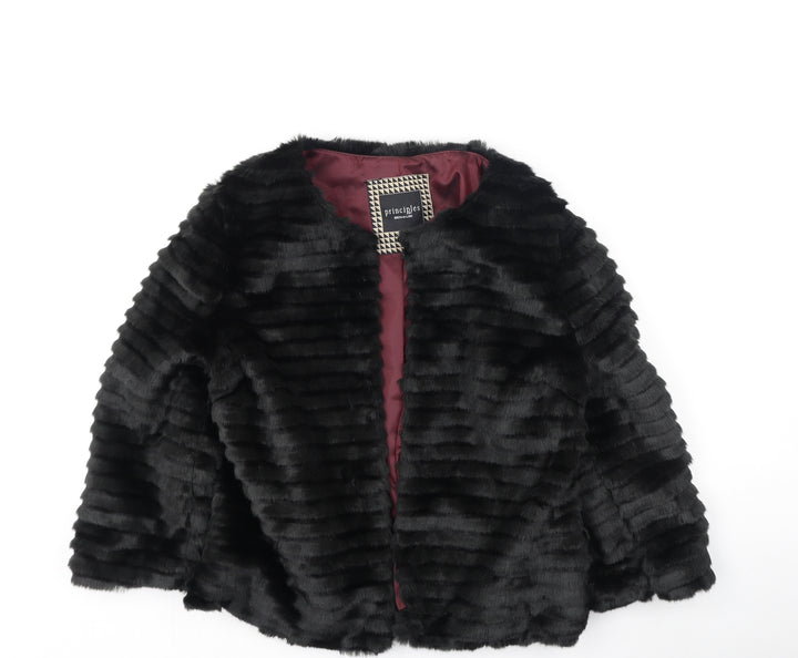 Principles Womens Black Jacket Size 14