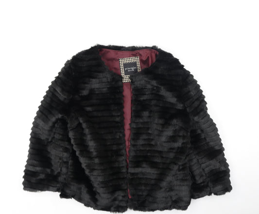Front view of Principles women’s black jacket, size UK 14