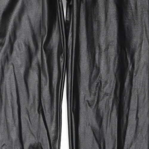 daisie Womens Black  Polyester Jegging Leggings Size L L30 in