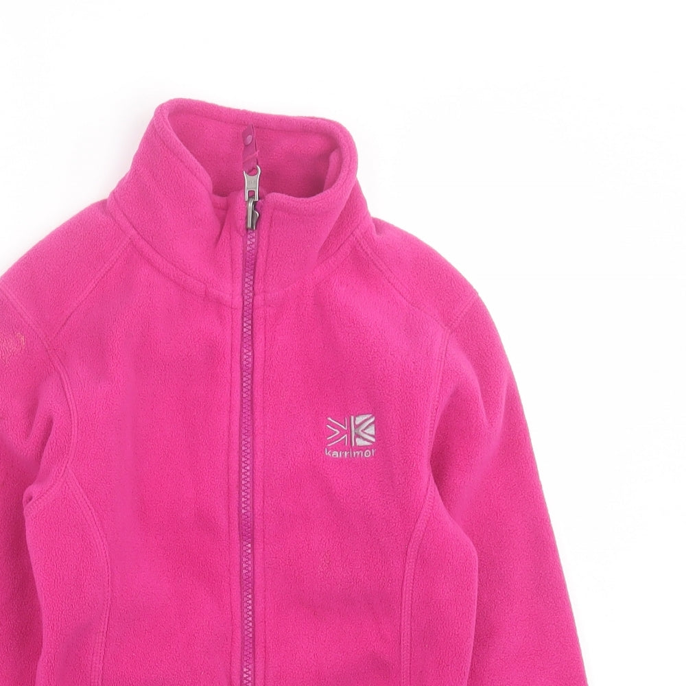 Karrimor Girls Pink   Jacket  Size 9-10 Years  Zip
