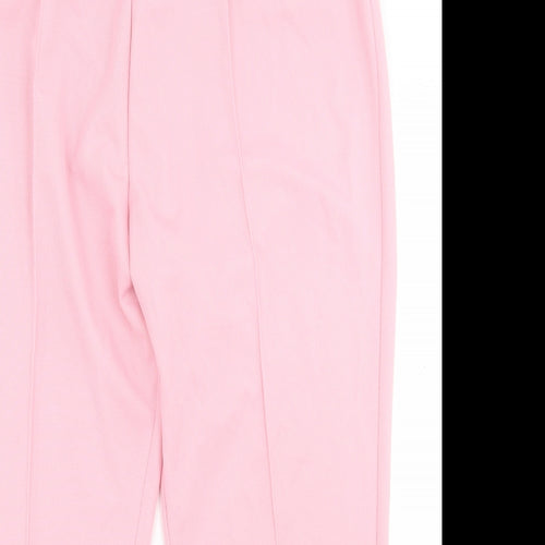Damart Womens Pink  Polyester Trousers  Size 22 L25 in Regular