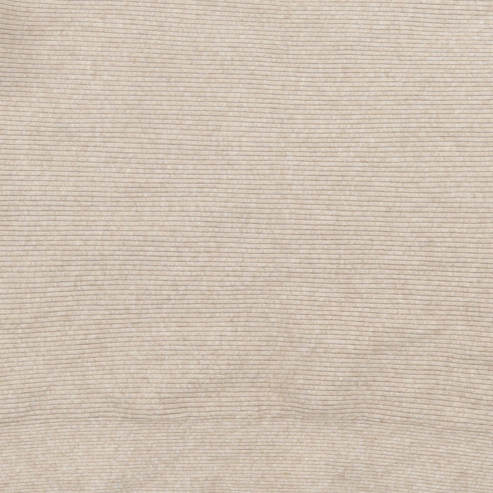 Primark Womens Brown Crew Neck  Acrylic Pullover Jumper Size M