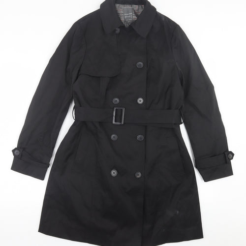 Primark Womens Black   Jacket  Size 12  Button
