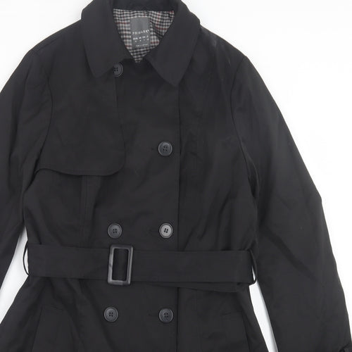 Primark Womens Black   Jacket  Size 12  Button