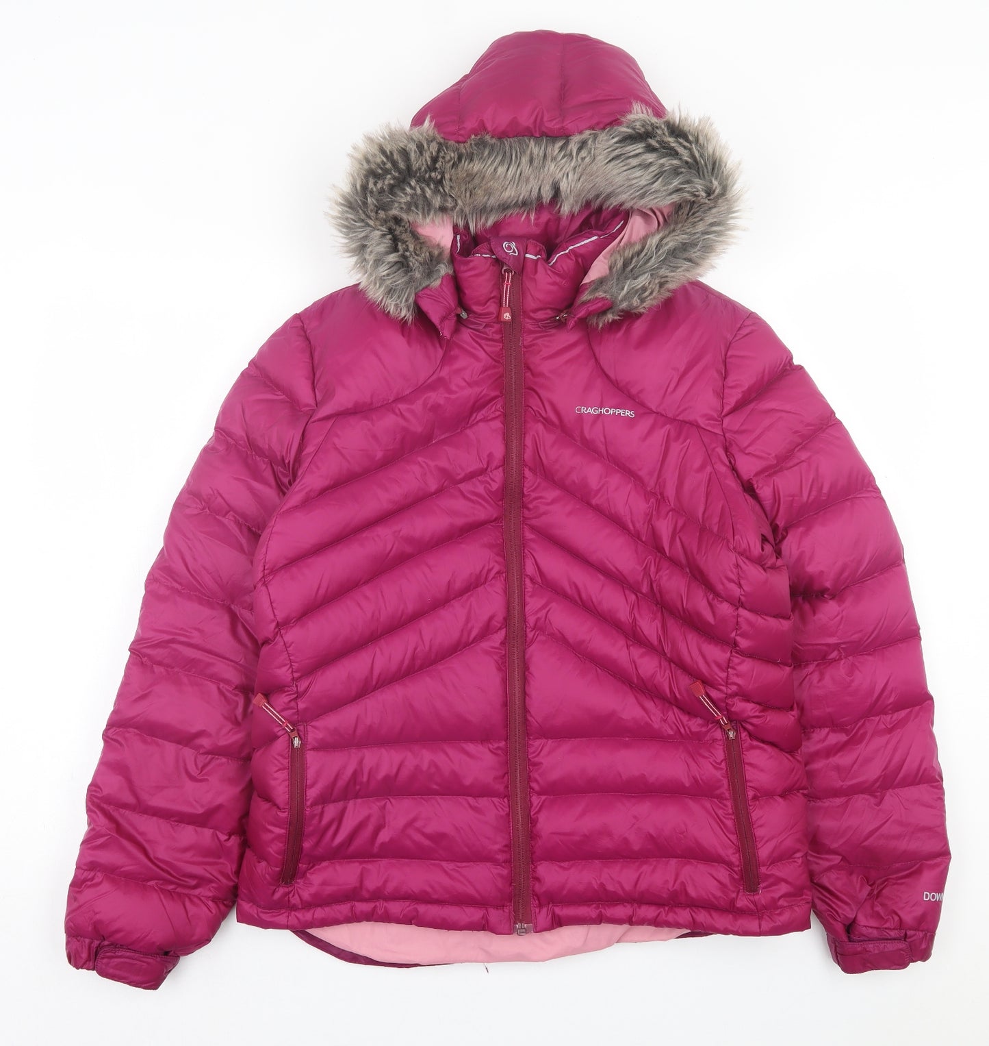 Craghoppers Womens Pink   Jacket Coat Size 16  Zip