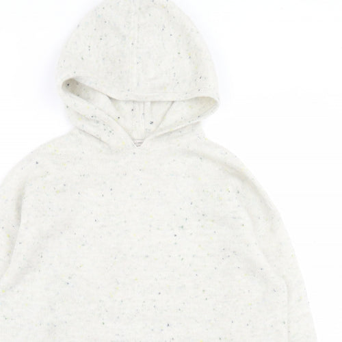 TU Womens Grey  Acrylic Pullover Hoodie Size S  Pullover
