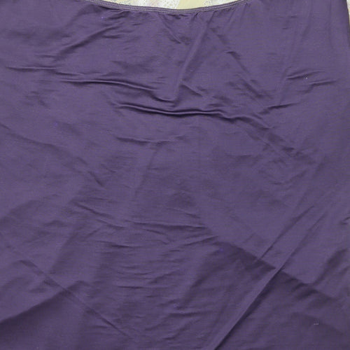 Vassalli Womens Multicoloured  Cotton Basic Blouse Size 16 Boat Neck