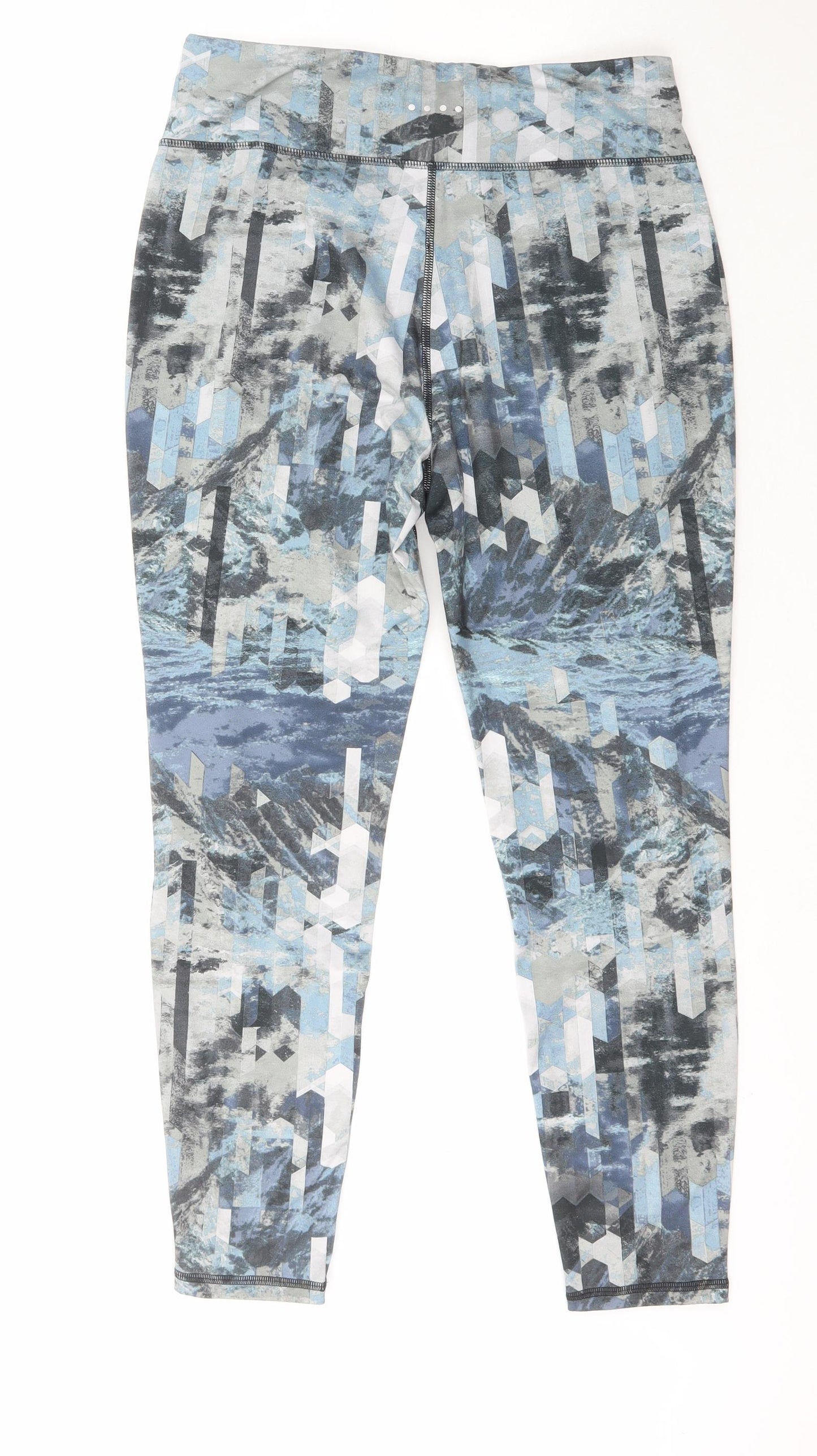 Souluxe  Womens Multicoloured  Polyester Sweatpants Leggings Size 14 L26 in Regular