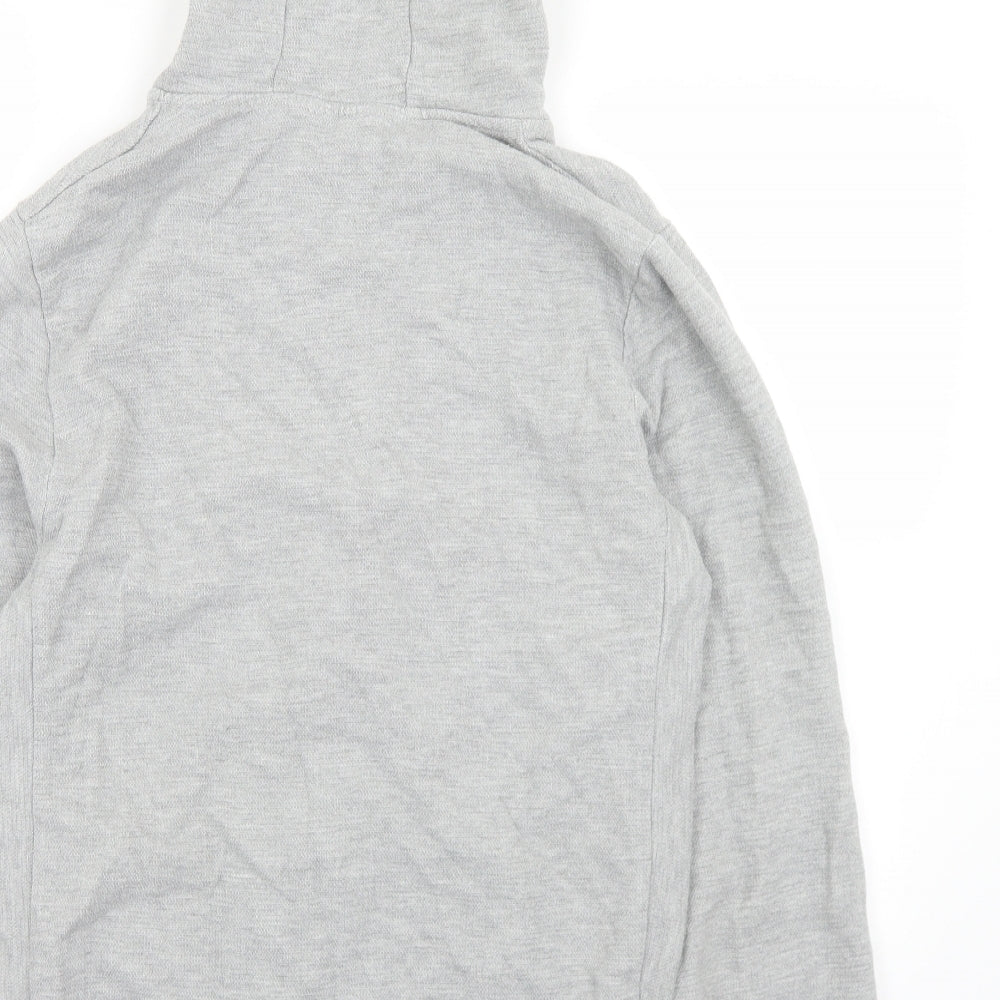 Livergy Mens Grey  Polyester Full Zip Hoodie Size M