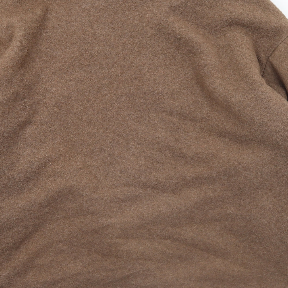 Country Flair Mens Brown   Jacket  Size XL  Zip