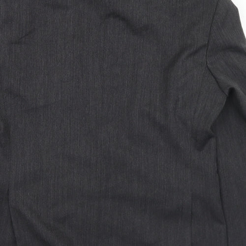 Scott International Mens Grey  Polyester Jacket Suit Jacket Size 40