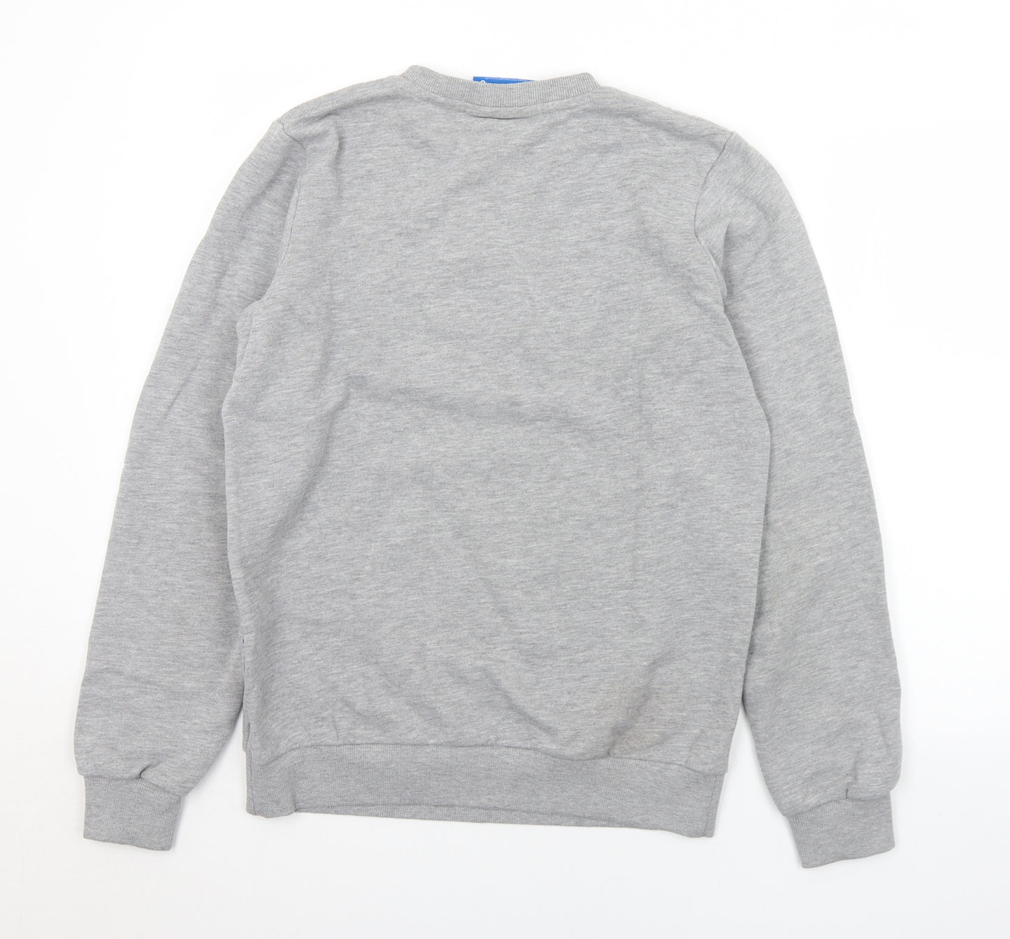 Supremebeing Mens Grey  Cotton Pullover Sweatshirt Size S   - Logo