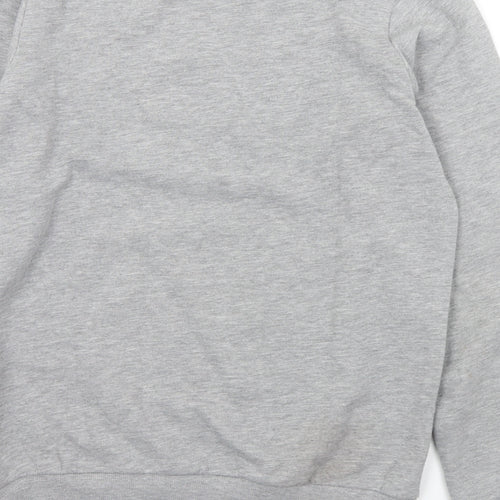 Supremebeing Mens Grey  Cotton Pullover Sweatshirt Size S   - Logo
