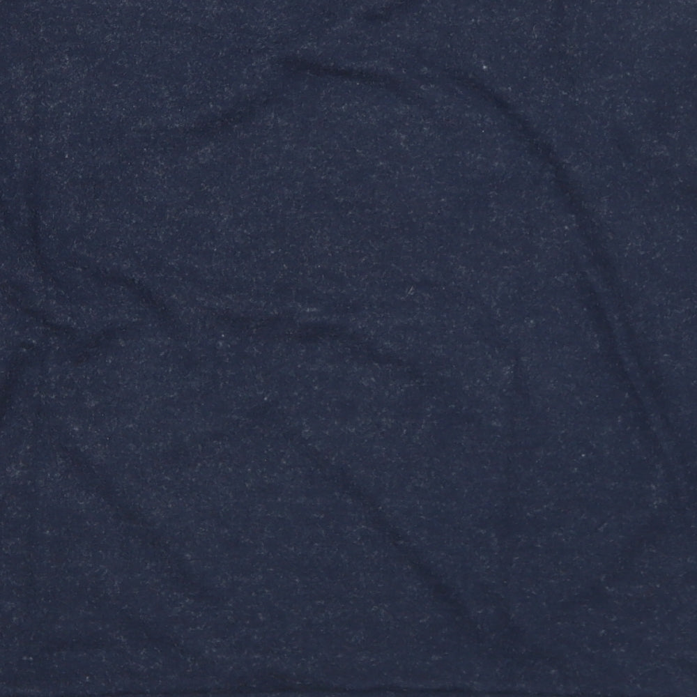 Marks and Spencer Womens Blue Crew Neck  Polyester Pullover Jumper Size 10   - Bonjour