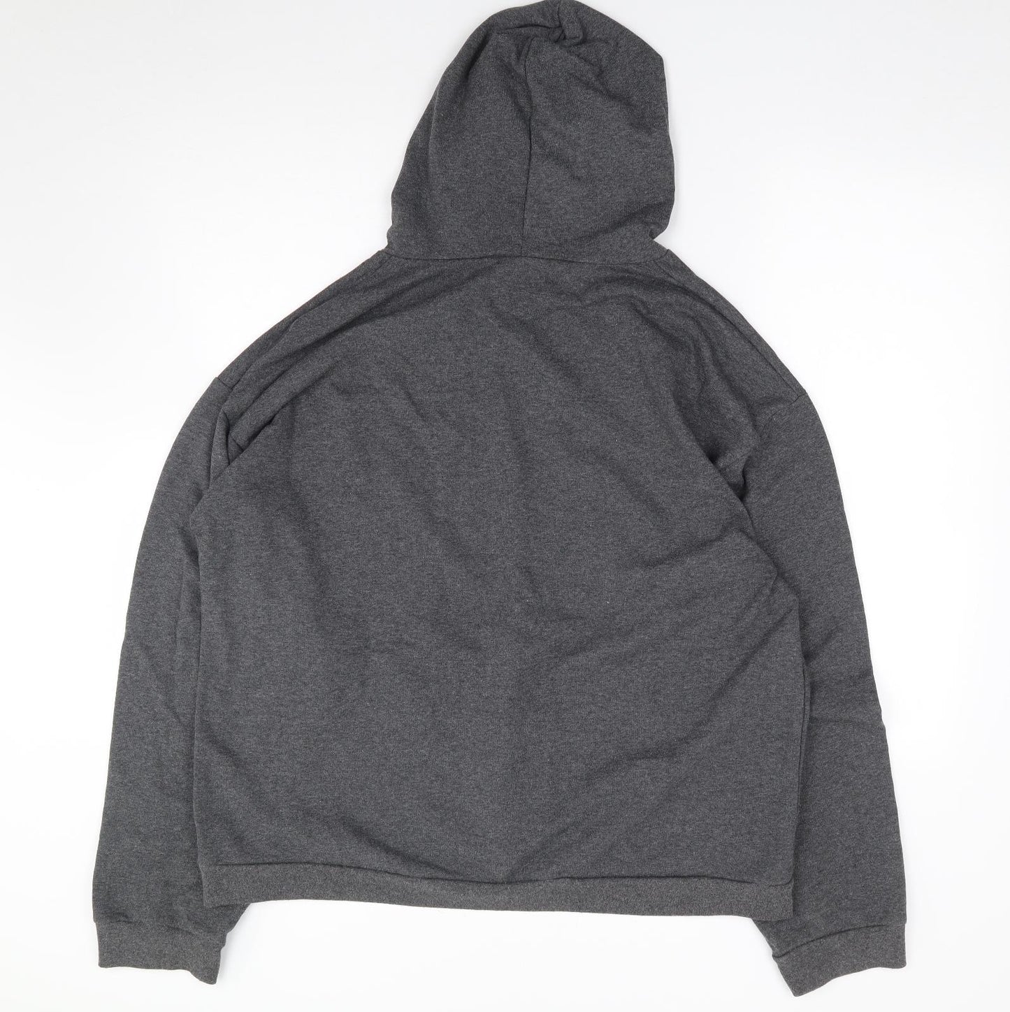 I SAW IT FIRST Womens Grey  Cotton Pullover Hoodie Size 2XL  Pullover