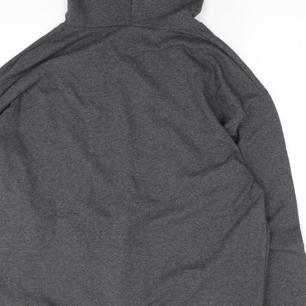 I SAW IT FIRST Womens Grey  Cotton Pullover Hoodie Size 2XL  Pullover