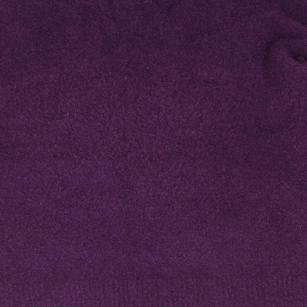 Dunnes  Womens Purple High Neck  Acrylic Pullover Jumper Size L