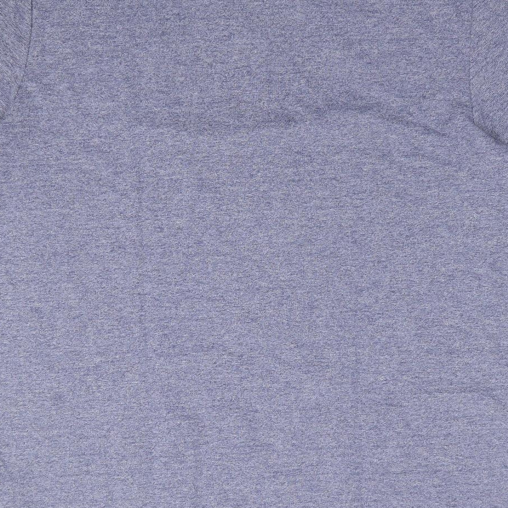 Next  Mens Blue  Polyester  Polo Size M Collared Pullover