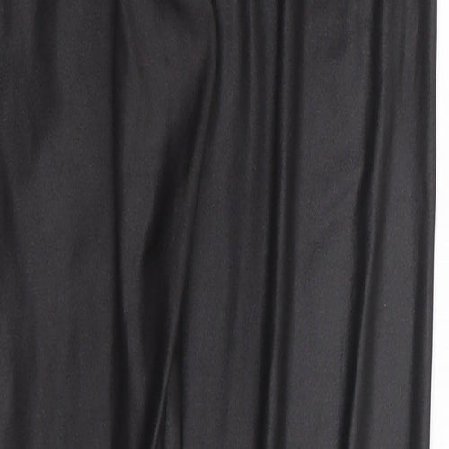 Boohoo Womens Black  Polyester Harem Leggings Size 12 L27 in