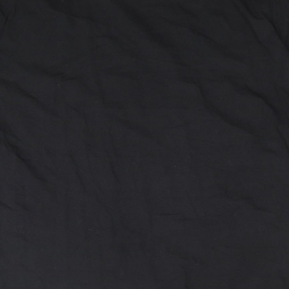 Dunnes Mens Black  Cotton  T-Shirt Size 3XL Crew Neck