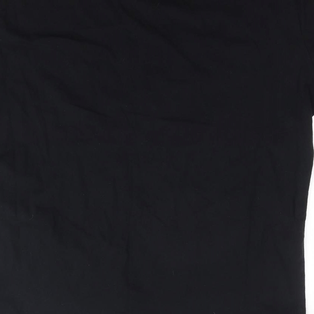 Calvin Klein Jeans  Mens Black  Cotton  T-Shirt Size XL Crew Neck