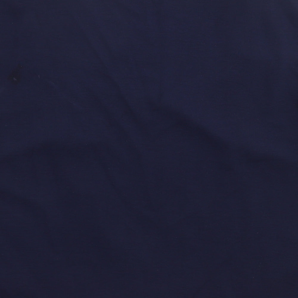 Dorothy Perkins  Womens Blue  Polyester Kimono Blouse Size 14 Scoop Neck