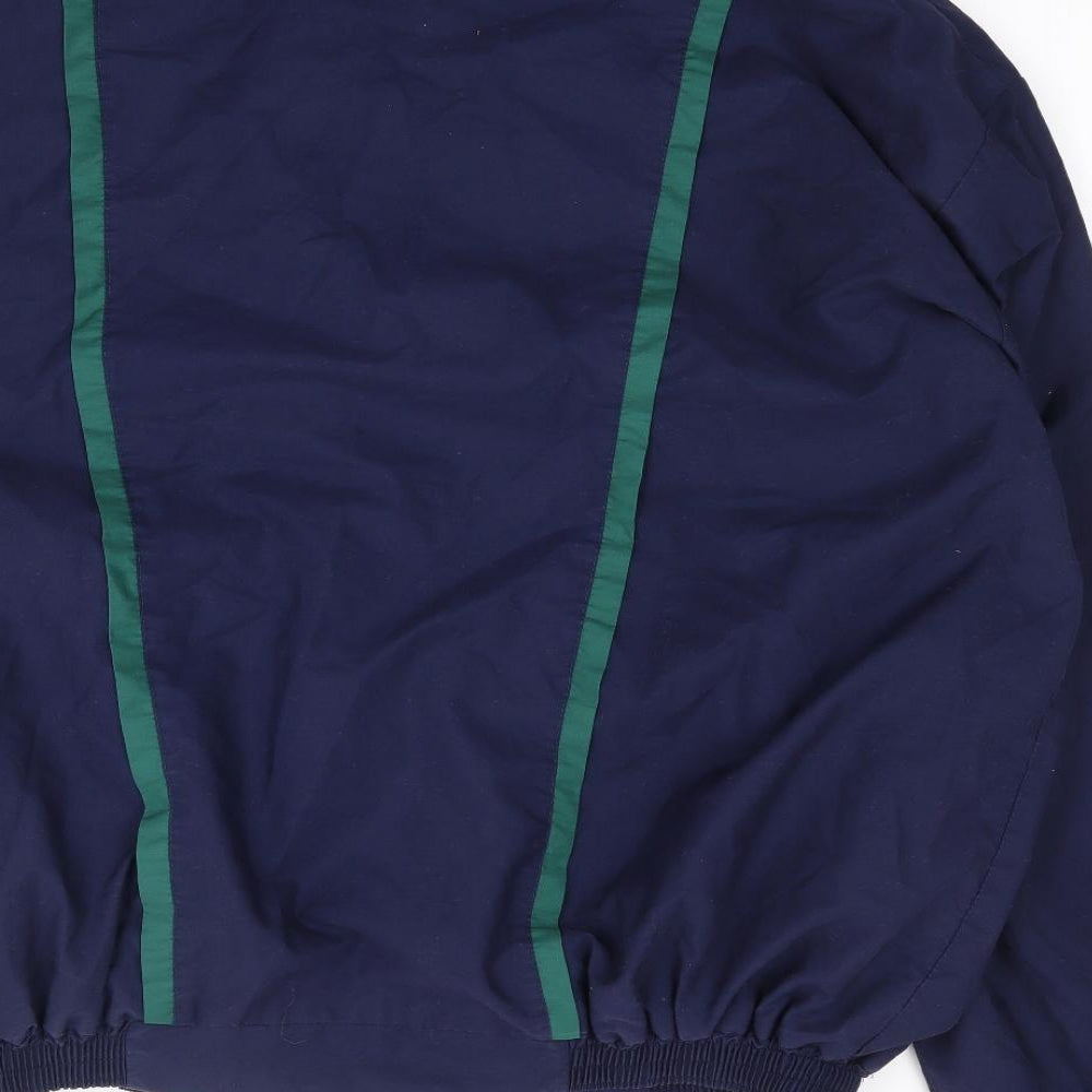 Hamilton Ross Mens Blue   Windbreaker Jacket Size XL  Zip