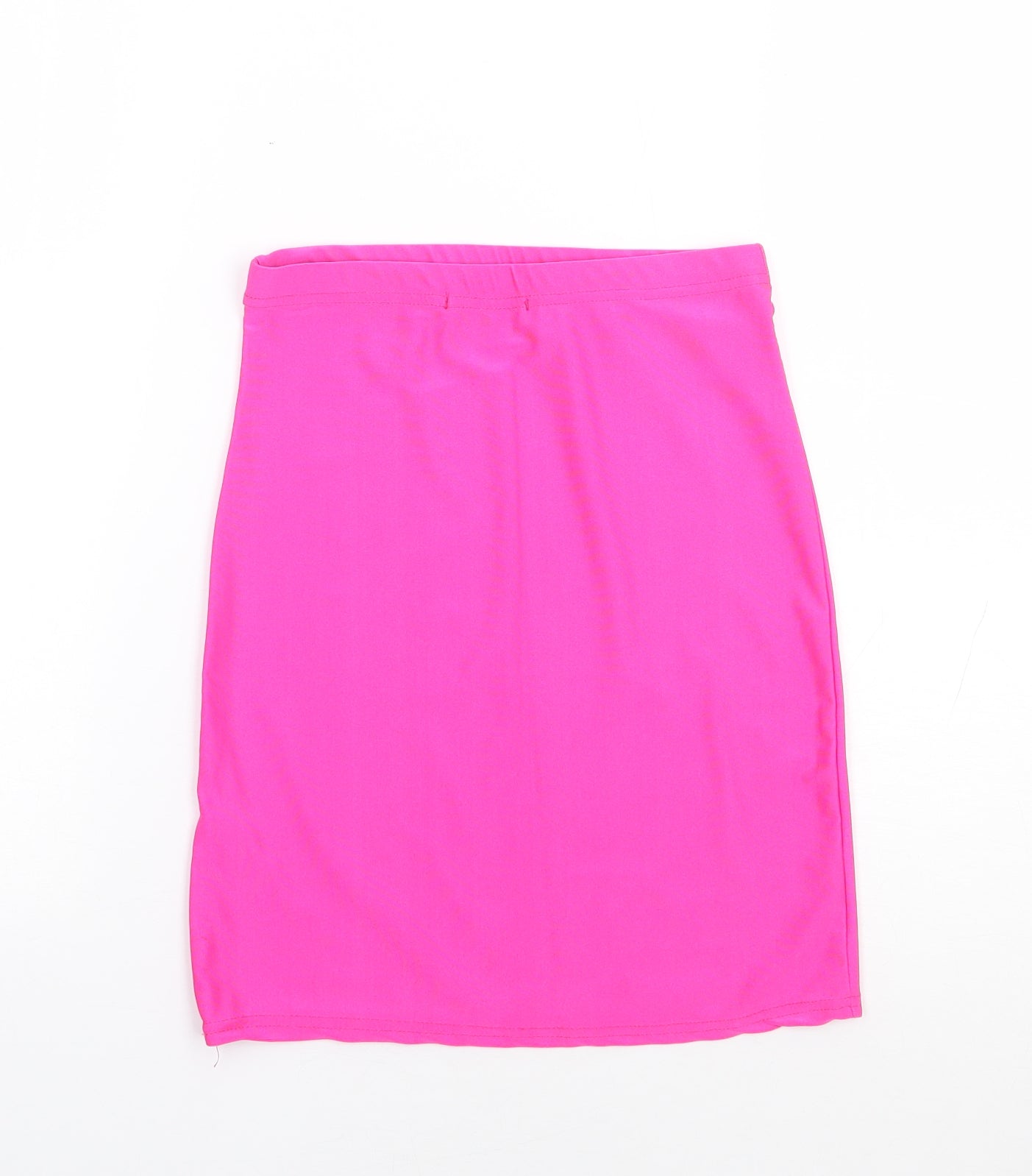Pretty Little Thing Womens Pink  Polyester Mini Skirt Size 6