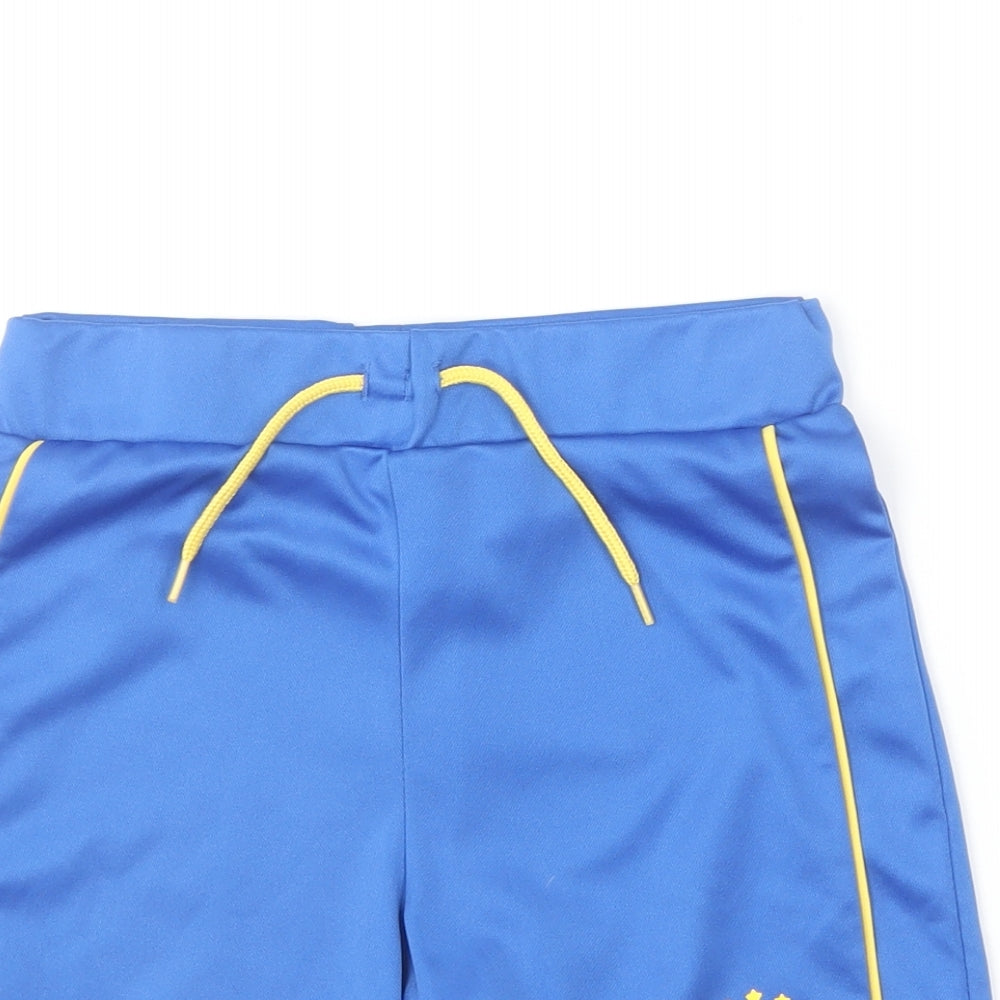 Dunnes Stores Boys Blue  Polyester Sweat Shorts Size 8-9 Years  Regular  - Brazil