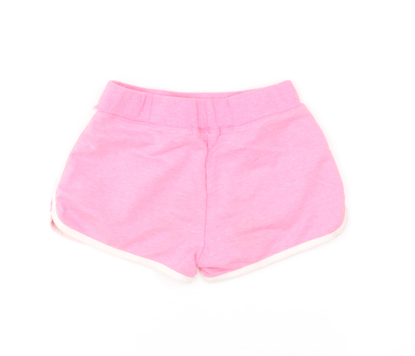 Primark Girls Pink  Polyester Sweat Shorts Size 9-10 Years  Regular
