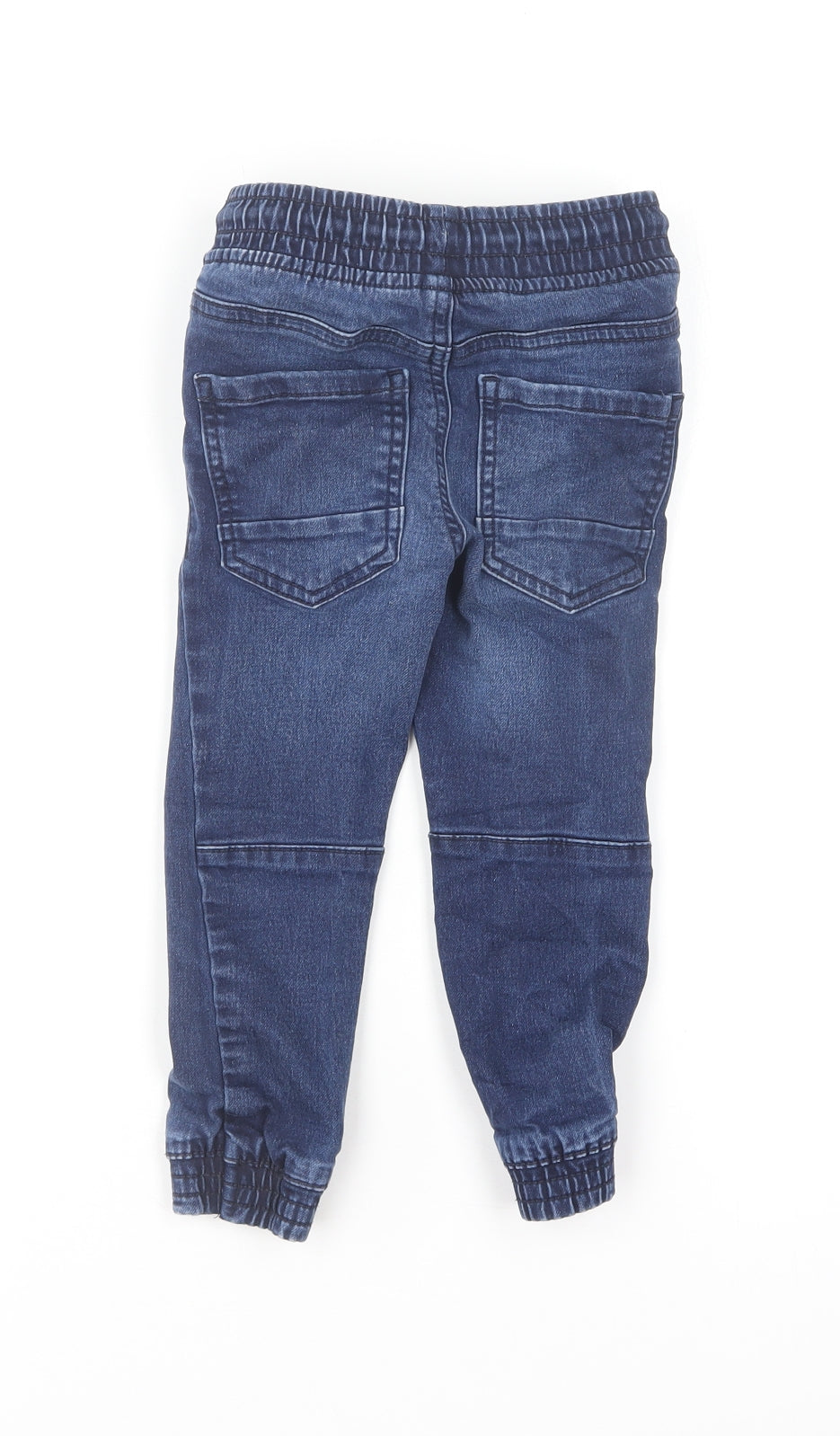 Denim & Co. Boys Blue  Cotton Boyfriend Jeans Size 2-3 Years  Regular
