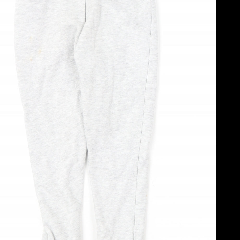 Dunnes Stores Boys Grey  Cotton Jogger Trousers Size 2-3 Years  Regular