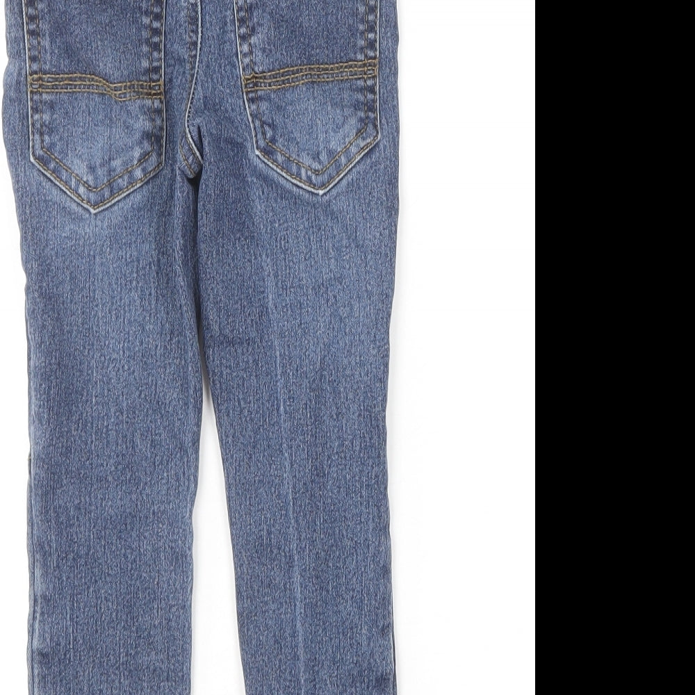 Denim & Co. Boys Blue  Cotton Straight Jeans Size 2-3 Years  Regular
