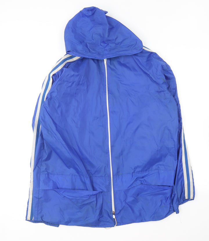 Manjula Womens Blue   Rain Coat Coat Size 14