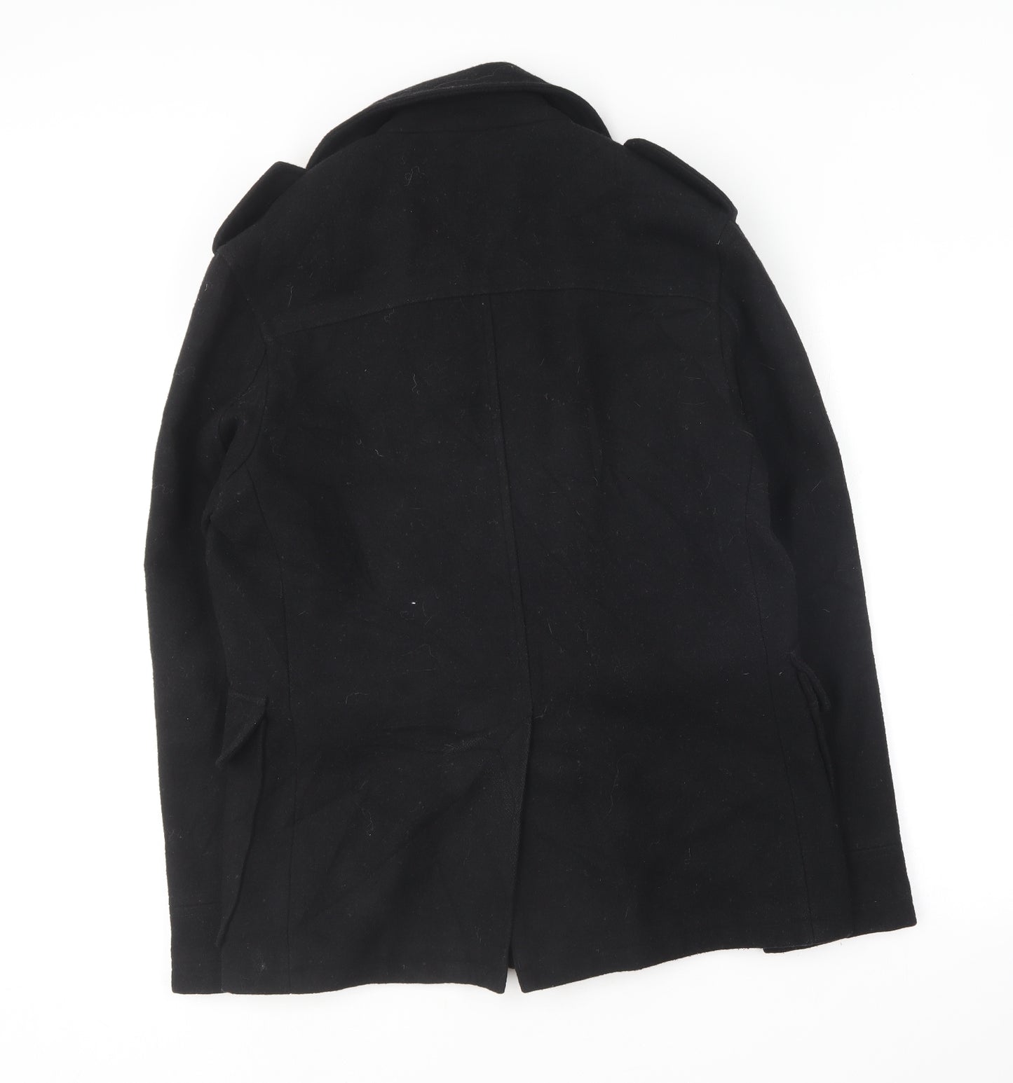 Butler & Webb  Womens Black   Overcoat Coat Size S