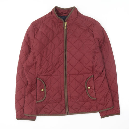 Betty Kay  Womens Purple   Quilted Coat Size XL