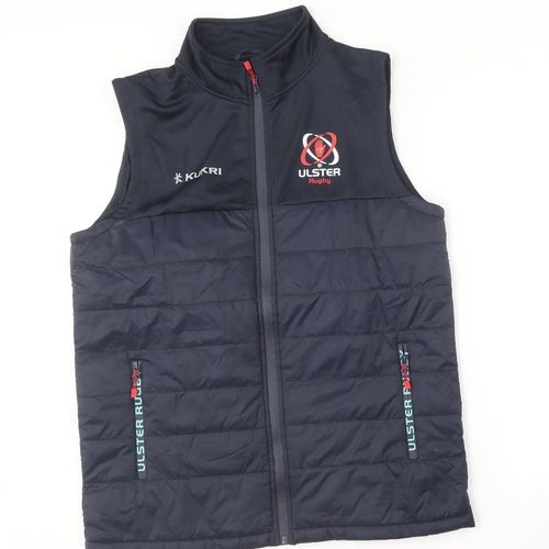 Kukri Mens Blue   Gilet Coat Size M   - Ulster Rugby