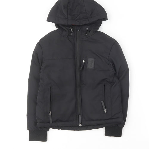 Liverpool FC Boys Black   Puffer Jacket Coat Size 3-4 Years   - Liverpool LFC