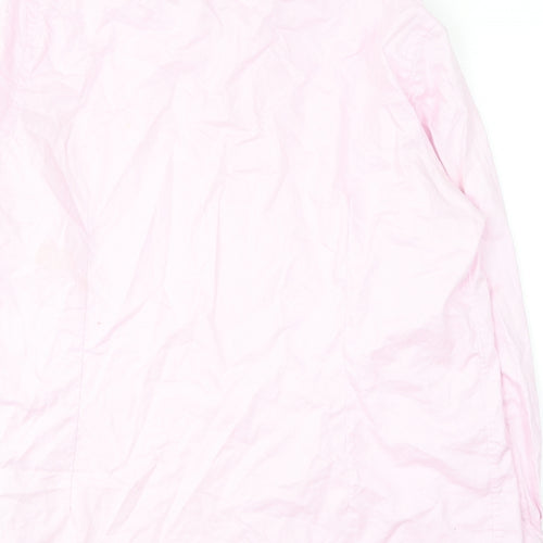 Hammond & Co  Mens Pink  Cotton  Button-Up Size 17 Collared