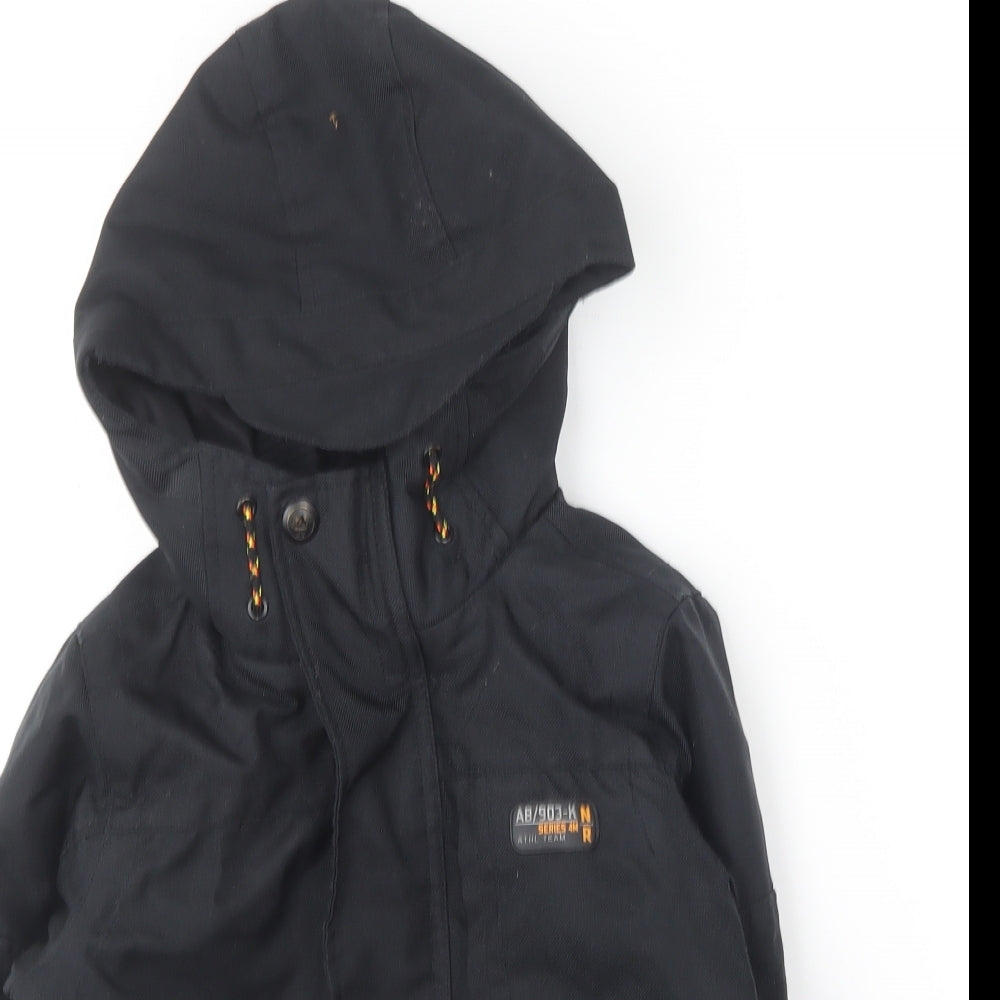 NEXT Boys Black   Rain Coat Coat Size 4 Years