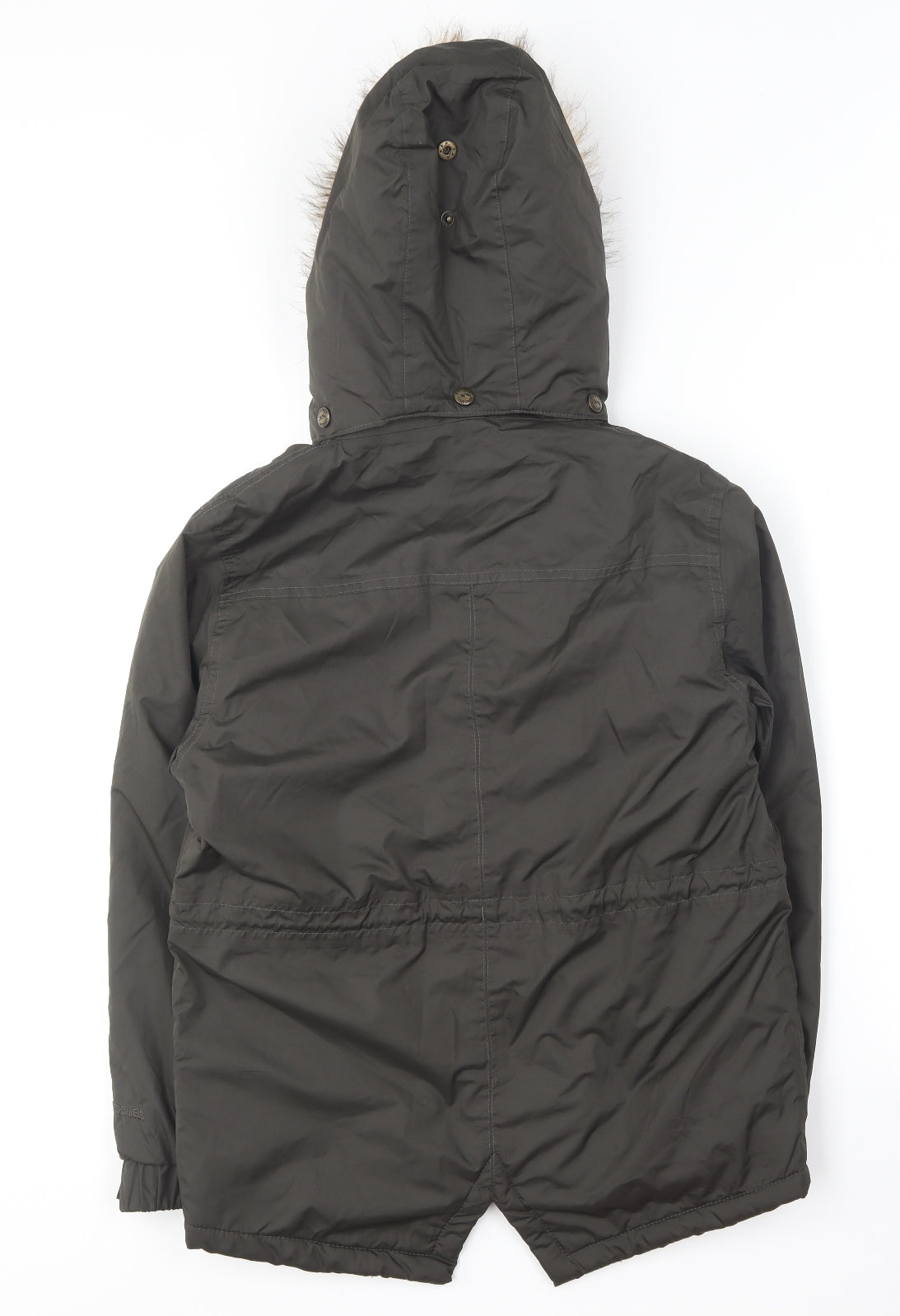 Trespass Boys Green   Parka Coat Size 9-10 Years