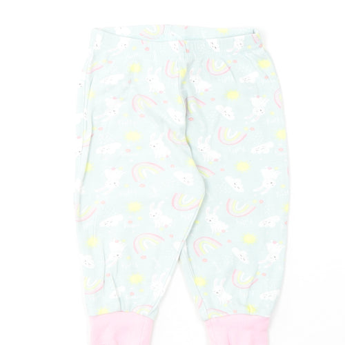 Pure Baby Baby Multicoloured  Cotton Jogger Leggings Size 6-9 Months