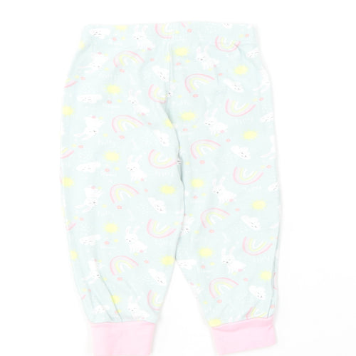Pure Baby Baby Multicoloured  Cotton Jogger Leggings Size 6-9 Months